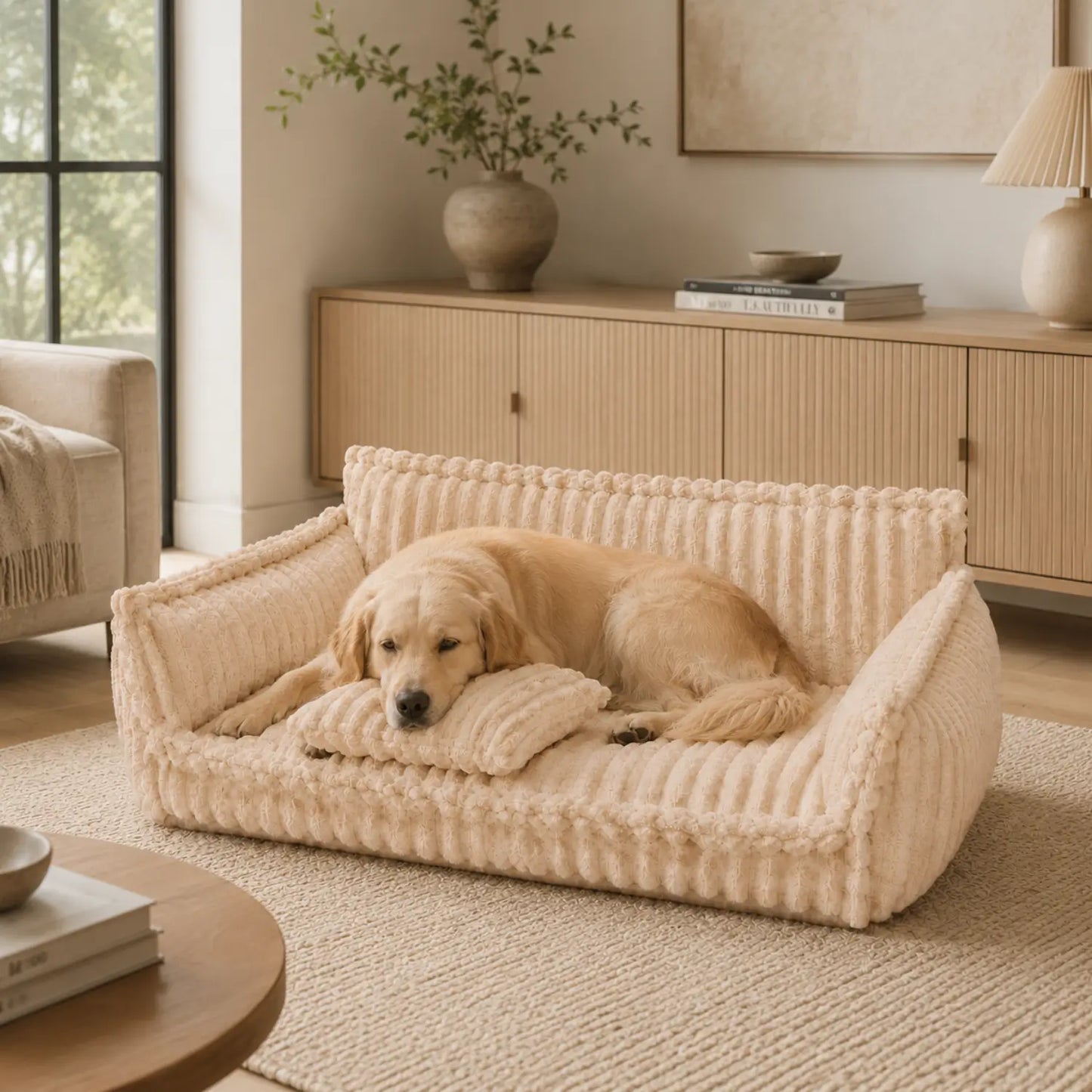 MrFluffyFriend® - Orthopädisches Hundesofa für Gelenke